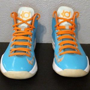 Nike Kevin Durant V GS (Easter-Limited Edition) Lace Up High Top Youth Sneakers